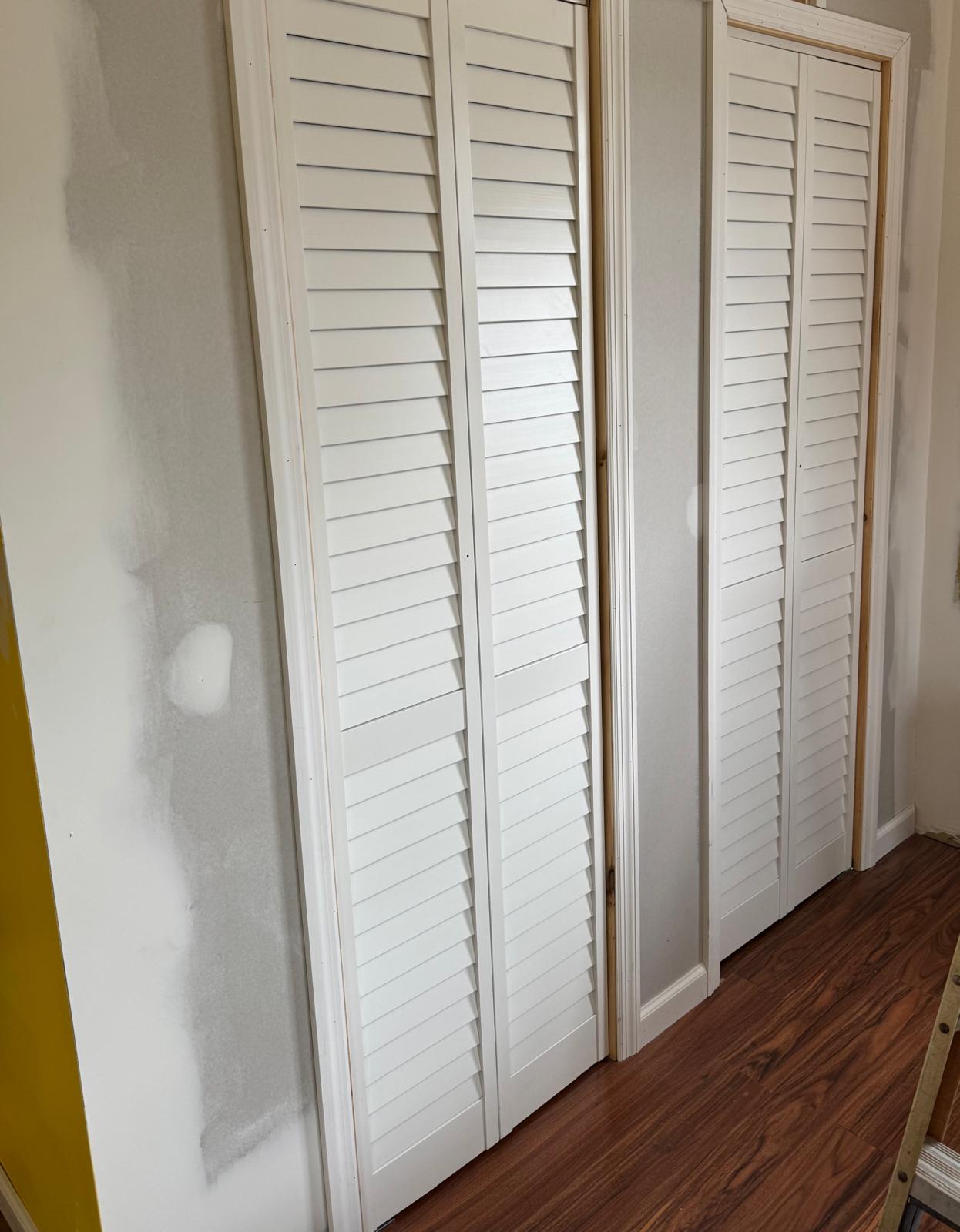Closet Door - Traditional renovation project in Yonkers, NY