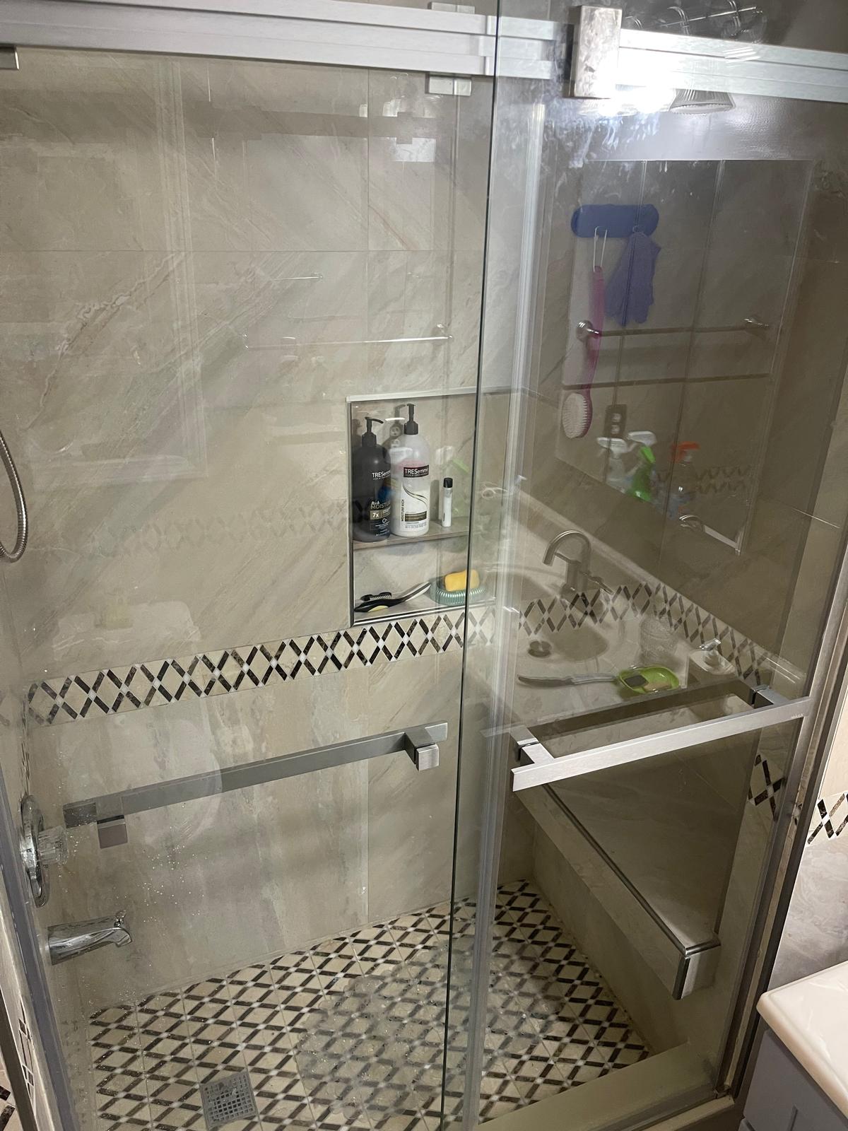 Shower Glass2 - Digital renovation project in Yonkers, NY