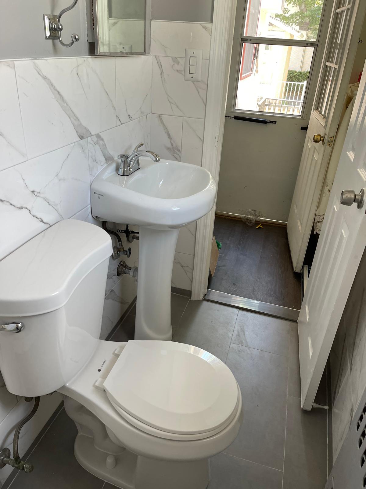 Toilet - Digital renovation project in Yonkers, NY